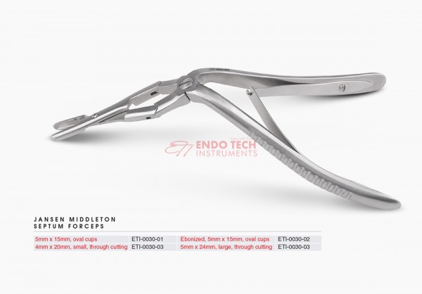 JENSEN MIDDLETON SEPTUM FORCEPS